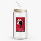 Банка с бамбуковой крышкой