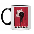 Кружка двухцветная