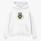 Толстовка худи оверсайз