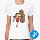 Женская спортивная футболка