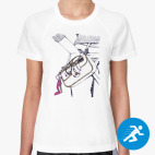 Женская спортивная футболка