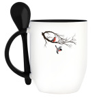 Кружка с ложкой