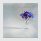 Васильки во флаконе