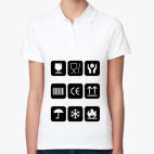 Женская рубашка поло