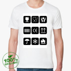 Мужская футболка органик