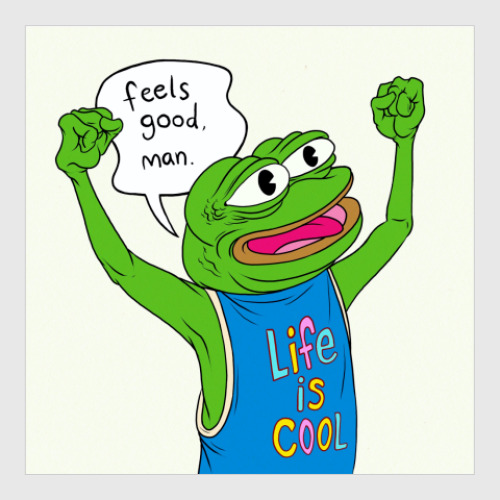 Постер Pepe Frog