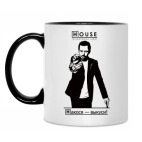 Кружка двухцветная