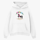 Толстовка худи оверсайз