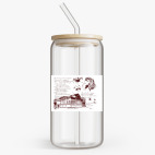 Банка с бамбуковой крышкой