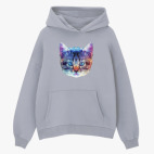 Толстовка худи оверсайз