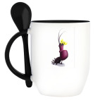 Кружка с ложкой