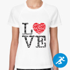 Женская спортивная футболка