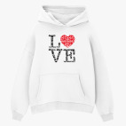 Толстовка худи оверсайз