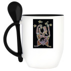 Кружка с ложкой