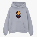 Толстовка худи оверсайз