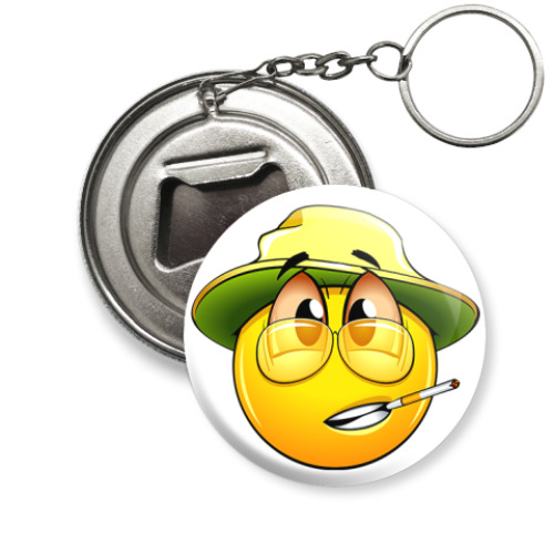 Брелок-открывашка Смайлик