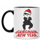 Кружка двухцветная