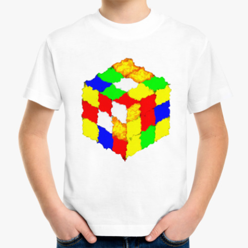 Детская футболка Кубик Рубика