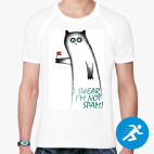 Мужская спортивная футболка