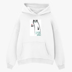 Толстовка худи оверсайз