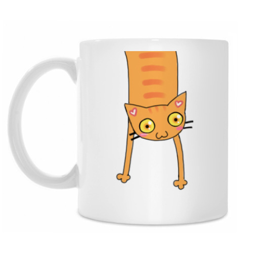 Кружка с принтом Киса