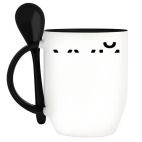 Кружка с ложкой