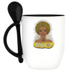 Кружка с ложкой