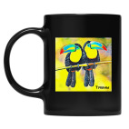 Кружка цветная UV-DTF