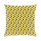 Подушка 35x35 см с цветной обратной стороной Семки-семочки