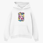 Толстовка худи оверсайз