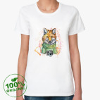 Женская футболка органик