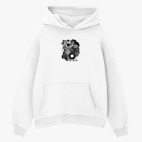 Толстовка худи оверсайз