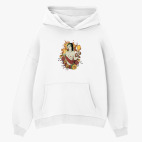 Толстовка худи оверсайз