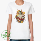 Женская футболка органик