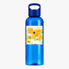 Прозрачная спортивная бутылка