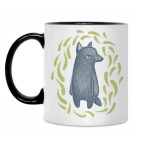 Кружка двухцветная