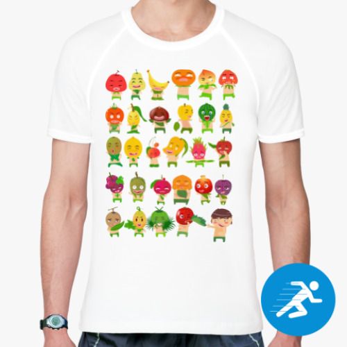 Спортивная футболка Фрукты, Овощи и Ягоды