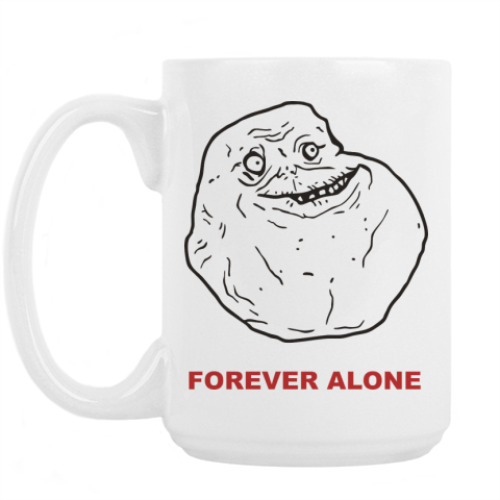 Кружка Forever alone