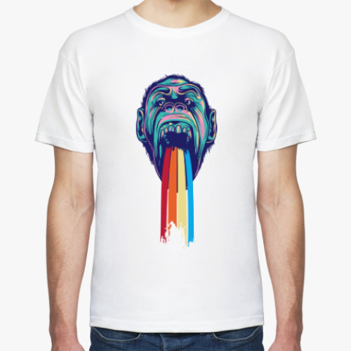 Футболка с принтом Gorillaz