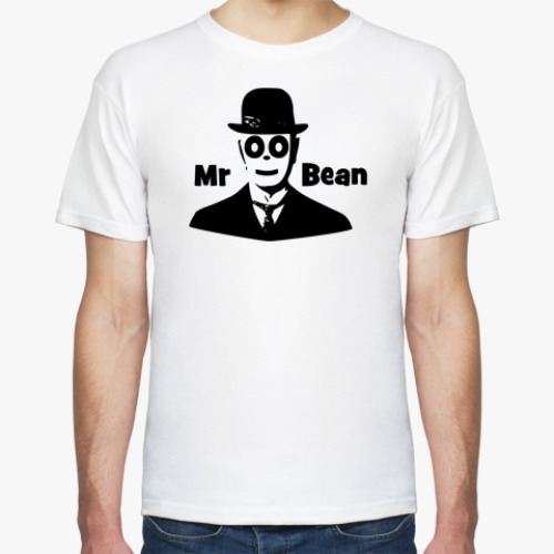 Футболка с принтом Mr Bean