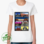 Женская футболка органик