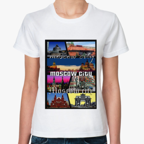 Классическая футболка Москва gta