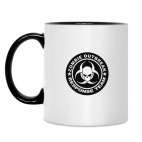 Кружка двухцветная