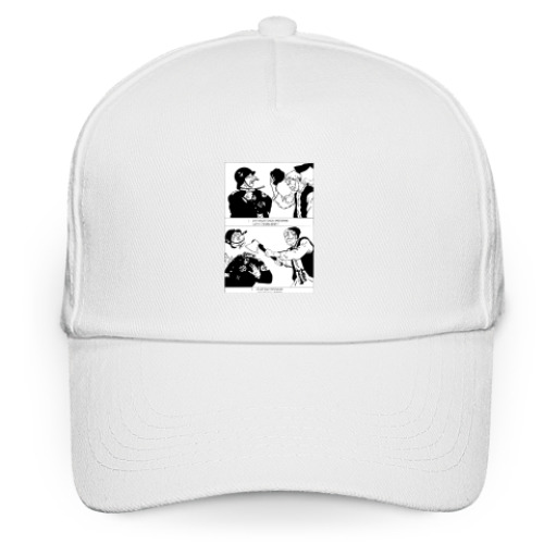 Кепка бейсболка с принтом Партизан