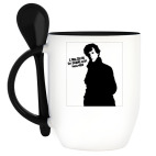 Кружка с ложкой