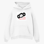 Толстовка худи оверсайз