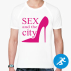 Мужская спортивная футболка