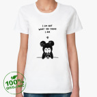 Женская футболка органик