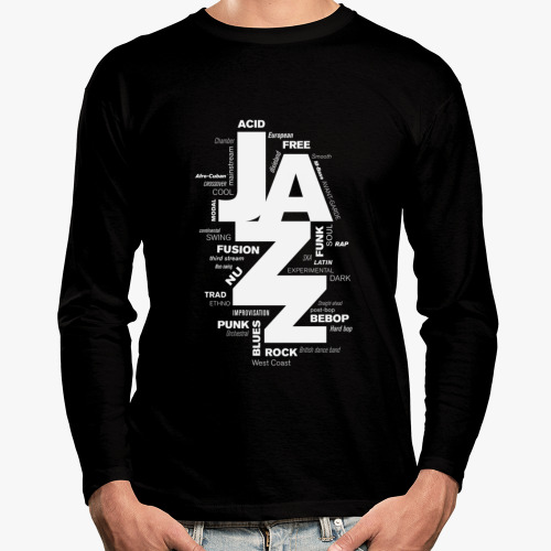 Лонгслив Jazz Styles - BW2