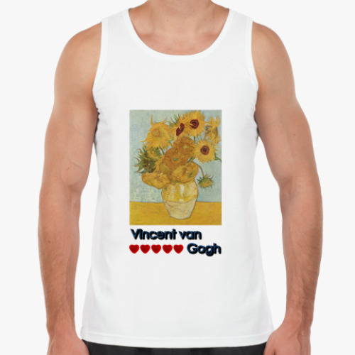 Майка с принтом Ван Гог